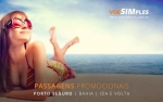 Passagem aérea promocional para Porto Seguro