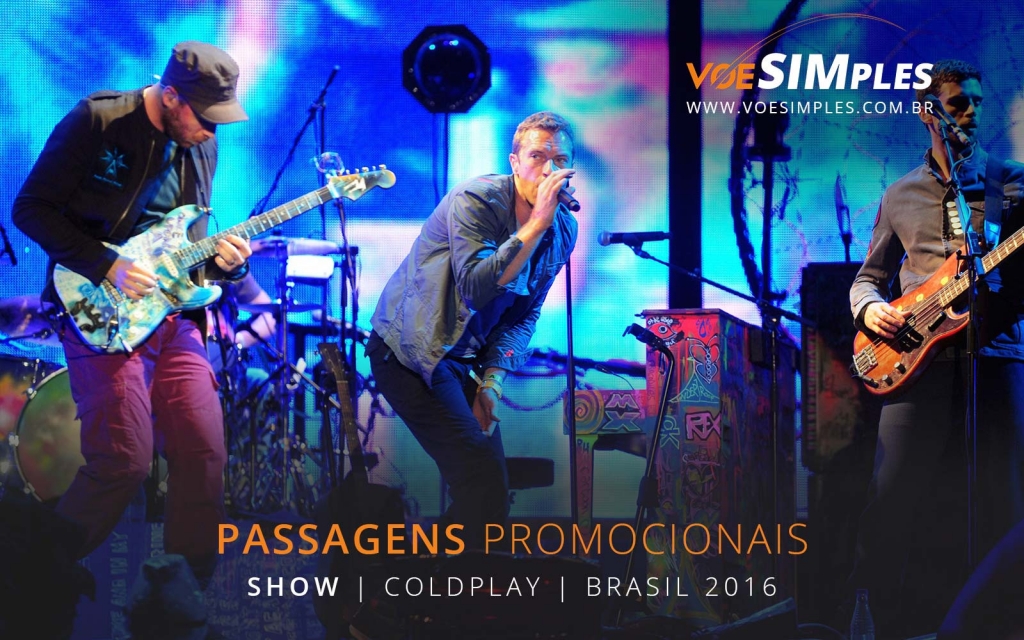Show do ColdPlay em São Paulo 2016