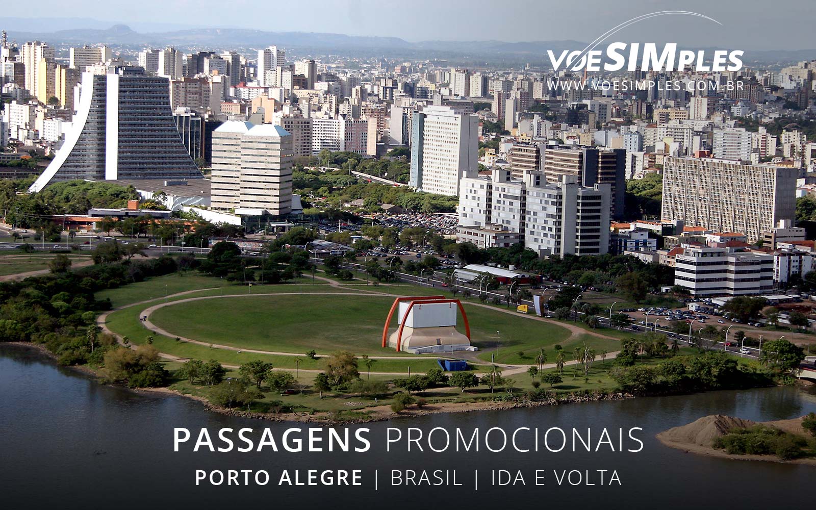 Passagem promocional do Rio de Janeiro para Porto Alegre na Páscoa