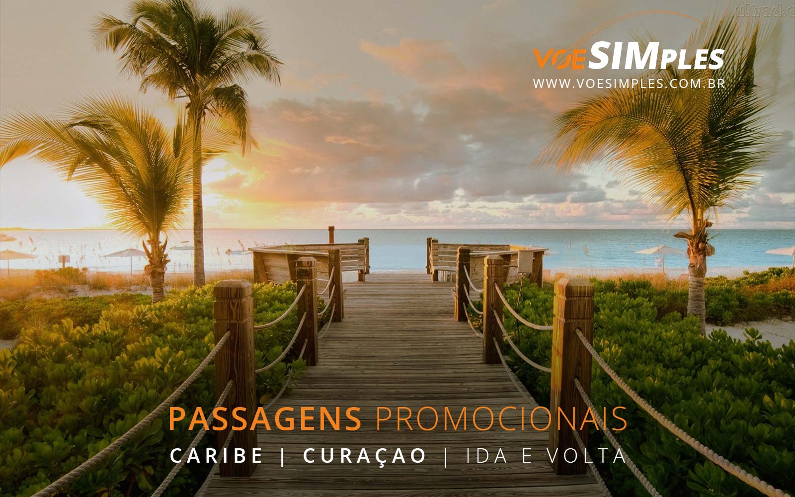 Promoção de passagens aéreas para Curaçao no Caribe