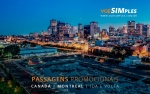 Passagens aéreas baratas para Montreal no Canadá