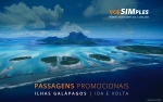 Passagens aéreas promocionais para as Ilhas Galápagos