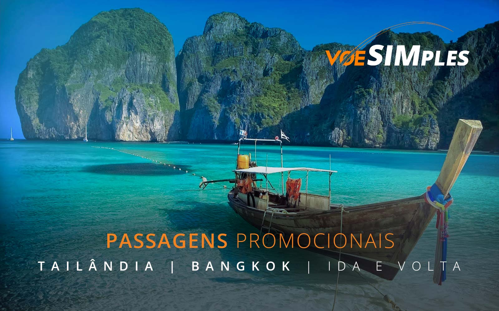Passagens aéreas promocionais para Bangkok na Tailândia