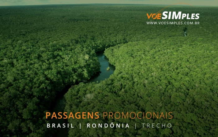 Passagens aéreas baratas para Porto Velho em Rondônia