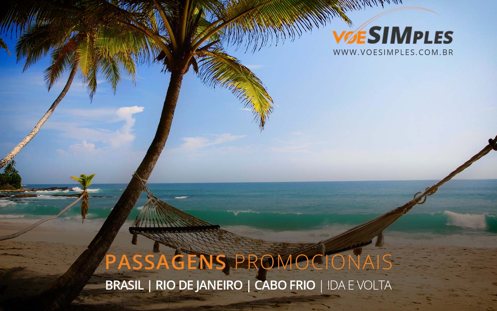 Passagens aéreas baratas para Cabo Frio no Rio de Janeiro