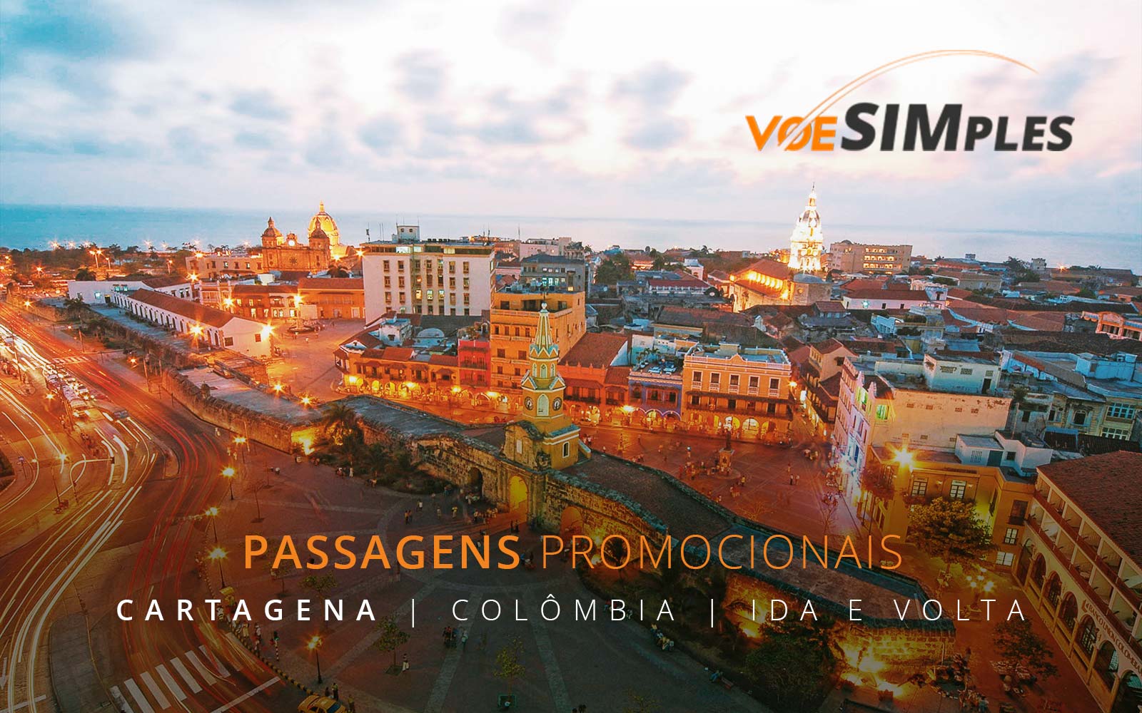 Agora é Colômbia! Promoção de passagens aéreas para Bogotá e Caribe Colombiano!