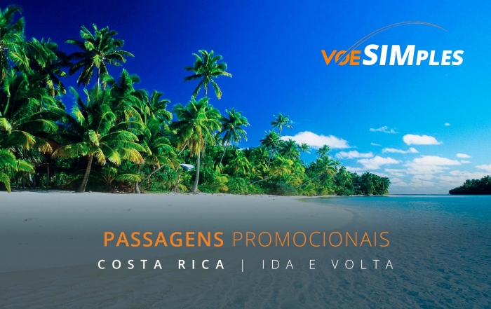 Passagens aéreas promocionais para San José na Costa Rica
