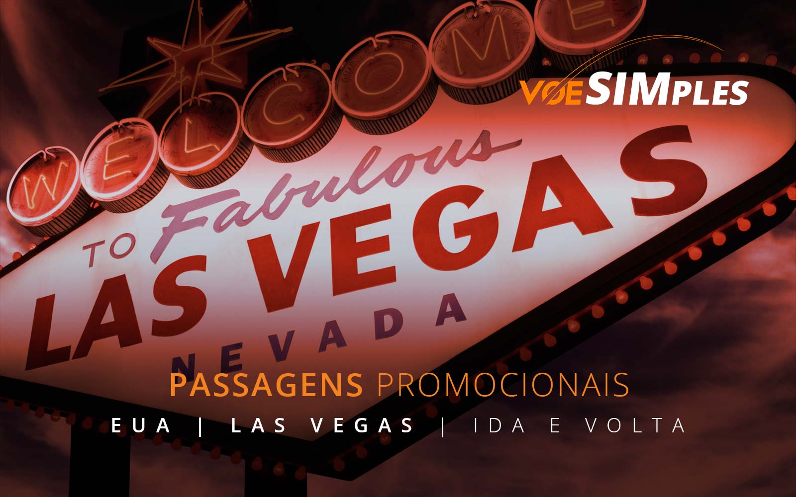 Passagens aéreas promocionais para Las Vegas nos Estados Unidos