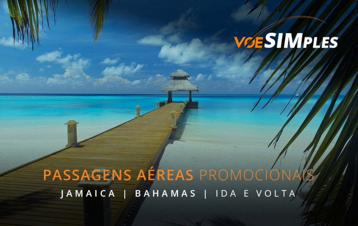 Passagens aéreas promocionais para Bahamas, Jamaica, Punta Cana e Costa Rica no Caribe