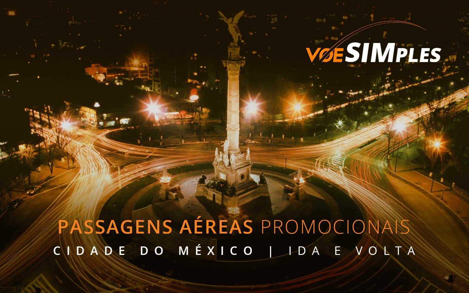 Promoção de passagens aéreas para a Cidade do México