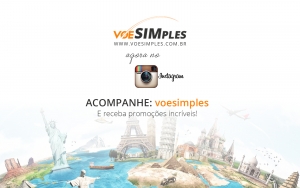 voe simples instagram redes sociais