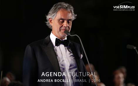 Andrea Bocelli Brasil 2016