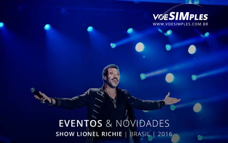 Show Lionel Richie Brasil 2016
