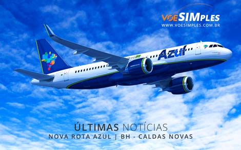 Nova rota Azul Belo Horizonte